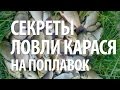 Ловля карася весной на поплавочную удочку