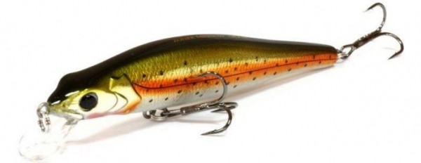 Major Craft Zoner Minnow 110 SP: игра и проводка воблера