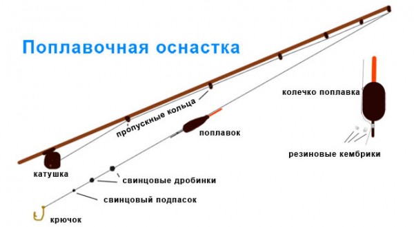 Ловля окуня на поплавочную удочку