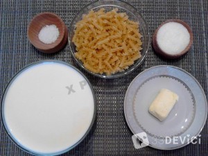 Молочный суп с вермишелью