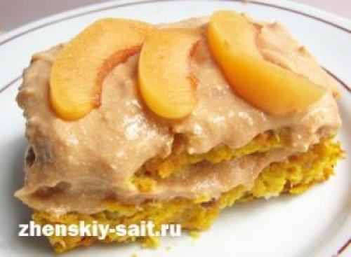 Диетический морковный торт.