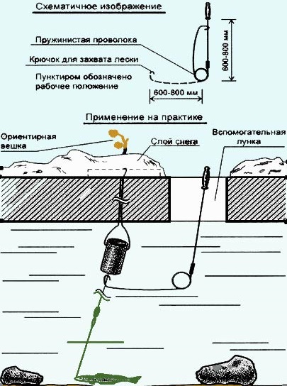 Ловля налима зимой на жерлицы и поставушки – оснастка, изготовление