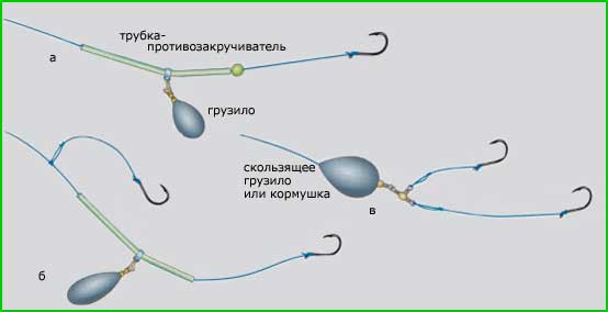 Закидушка на карпа и сазана