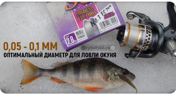 Выбор и оснастка удочки на окуня для зимней рыбалки