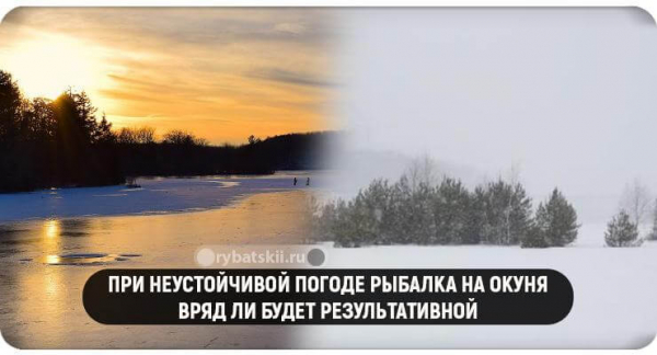 Как поймать окуня в феврале и на какие снасти
