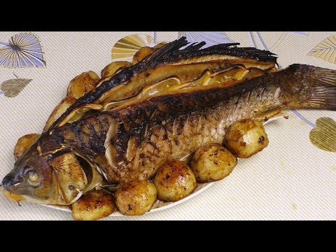 Сазан в духовке