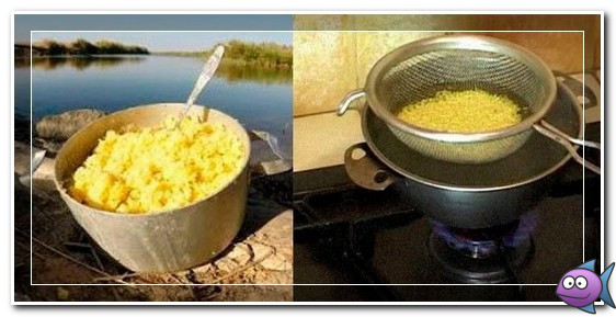 Каша для рыбалки