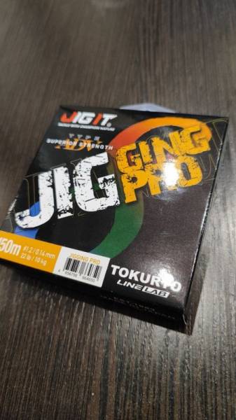 Плетеный шнур Jig It x Tokuryo Jigging Pro X8. Обзор