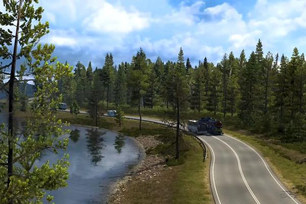 Scs software pokazala svezhij trejler dopolnenija nordic horizons dlja euro truck simulator f
