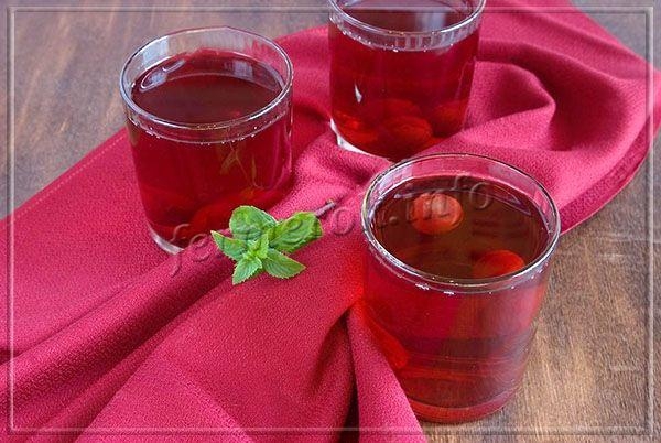 Компот из вишни