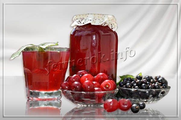 Компот из вишни